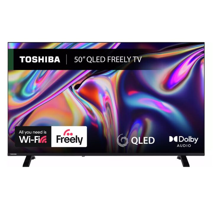 Toshiba 50Inch 50QV1563DB Smart 4K UHD HDR QLED Freely TV