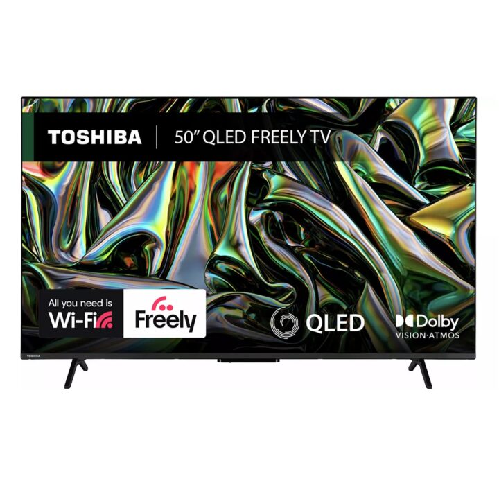 Toshiba 50 Inch 50QV2F63DB Smart UHD HDR QLED Freely TV