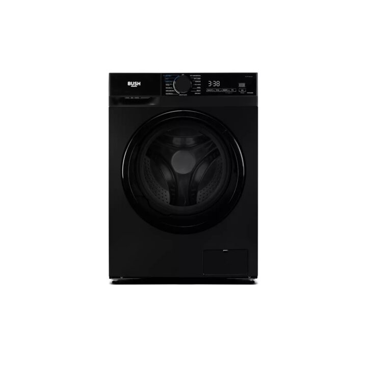 Bush WDSAA86B 8/6KG 1400 Spin Washer Dryer - Black