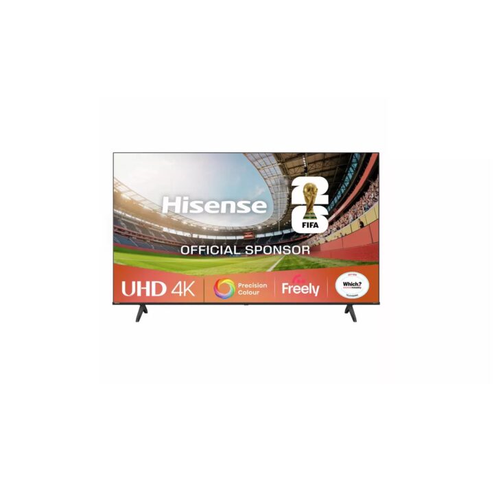 Hisense 43 Inch 43E6QTUK Smart 4K UHD HDR LED Freely TV