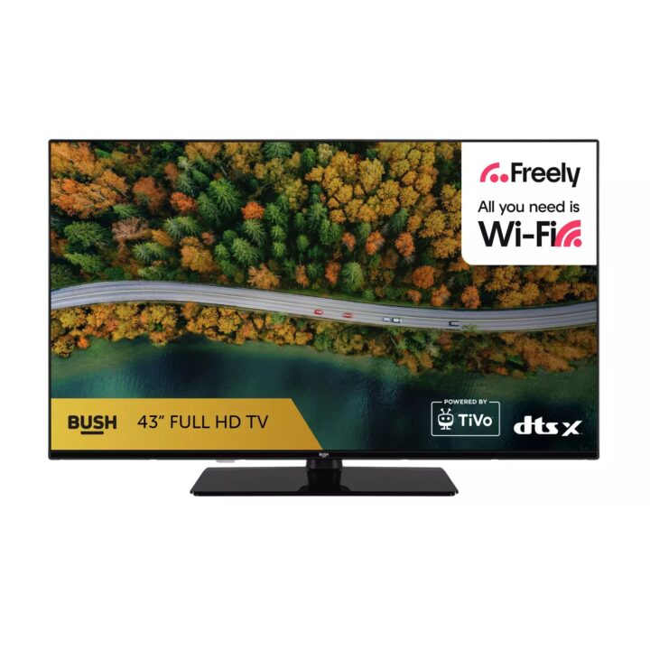 Bush 43 Inch 43FT25CB Smart FHD HDR LED TiVo Freely TV