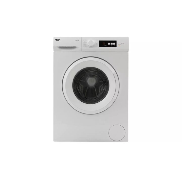 Bush WMT0812EW 8KG 1200 Spin Washing Machine - White